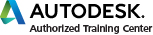 authorized training center logo color text black medium
