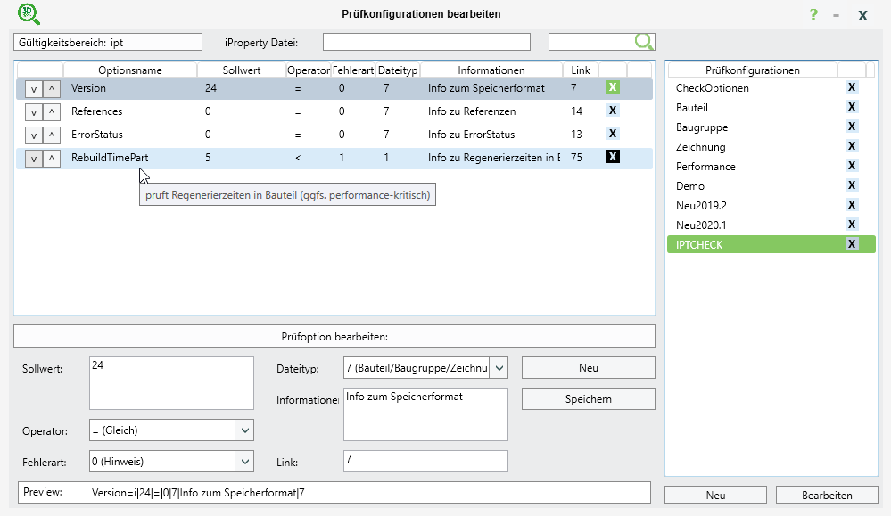 3d model inspector filelist