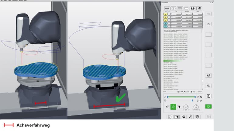 maschinen simulation